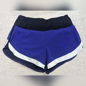 Athleta color block shorts